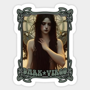 Dark Virgo Sticker